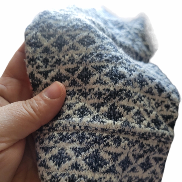 Per Se Classic Cozy Women's Blue Crewneck Sweater - Picture 9 of 11